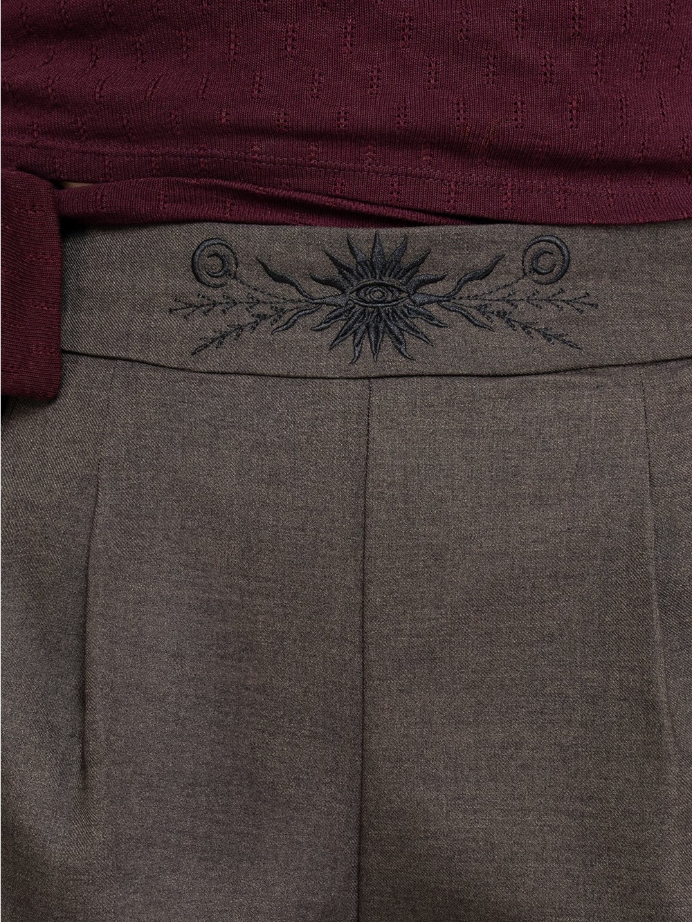 NWOT Mystic Embroidered balloon pants size US 14 - Picture 4 of 8